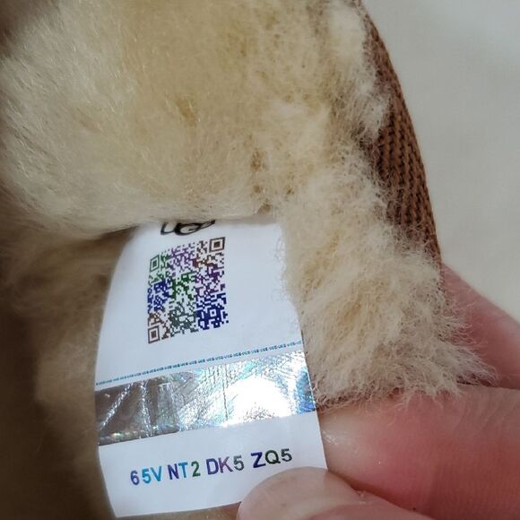 UGG Mens Classic Ultra Mini Boot Size US 7 Chestnut Suede/ Wool - Picture 10 of 12